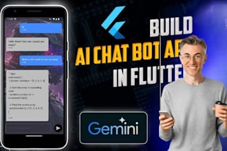 ios app and android mobile using flutter swift,ai agent chatbot zendesk gorgias
