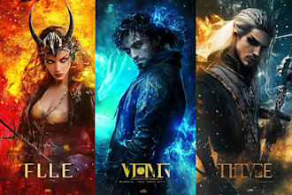 design professional fantasy book cover, ebook cover