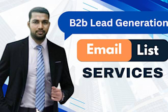 b2b lead generation with verified emails