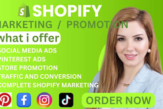 promote shopify store sales funnel or shopify marketing to boost shopify sales