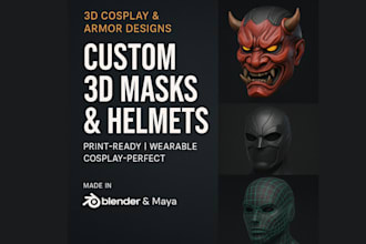 3d creation cosplay 3d cosplay model wearable cosplay full armor for 3d printing