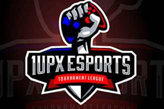 design extraordinary e sport tournament logo