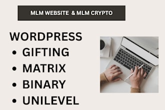 build a mlm website, mlm software, mlm promotion, binary mlm