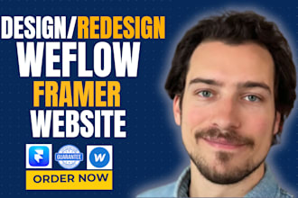 design modern framer website design, framer landing page and figma to framer