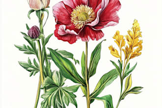 do botanical illustrations for you