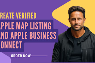 create verified apple business connect apple map listing seo apple map location