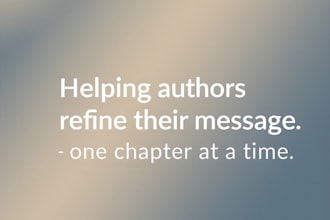 read your book and share honest, reader focused insights