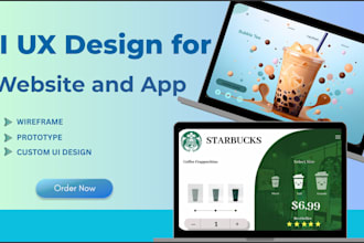 custom UI UX design for ios android mobile apps and website in figma