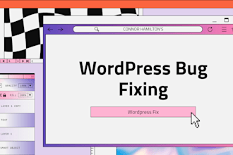 fix wordpress errors, issues, bug