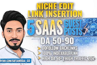 get a powerful saas guest post with dofollow backlink