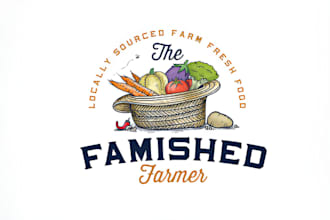 do food, bbq, cafe, coffee shop and restaurant logo