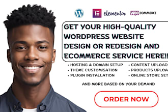 wordpress elementor pro website design woocommerce store development bluehost