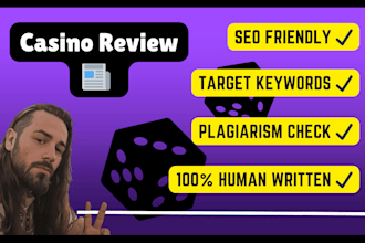 write an in depth SEO optimized igaming brand review