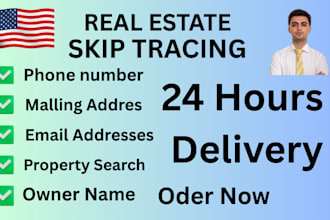 real estate skip tracing and commercial leads expert