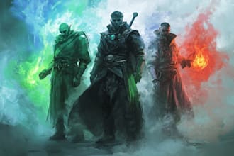 dnd character art and dnd character art