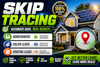provide homeowners, solar leads and roofing leads list