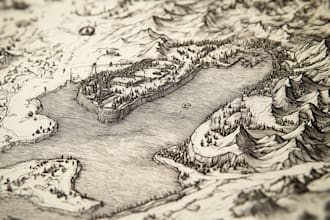 make you a medieval fantasy map