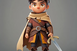 do 2d game characters and game assets