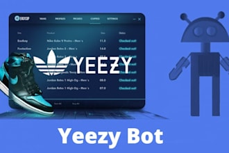 develop temu bot, shein bot, flipkart bot, yeezy supply bot