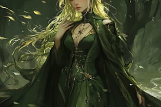 draw dnd character art design illustration, fantasy, game art, sheet, dnd party