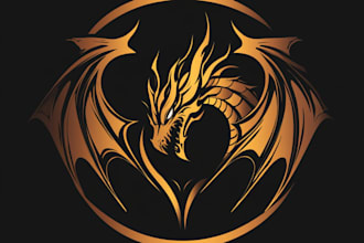 design a fantasy, rpg, sci fi, medieval game logo