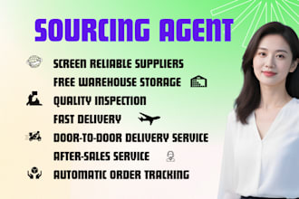 be a sourcing agent ,  china supplier development, negotiation