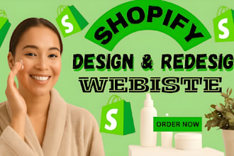 do shopify store design and shopify eccomerce website development