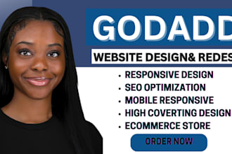 design redesign godaddy website ecommerce design hostinger duda odoo webshop