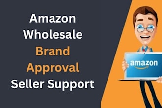 help you get amazon wholesale brand approval for selling branded products