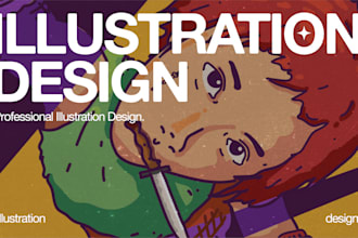 make a professional illustration just for you