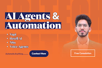 build ai agent for voice or cold calling using vapi, n8n, retell ai