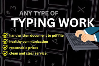 be your typing supporter for your document