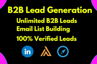 do targeted b2b lead generation with verified emails