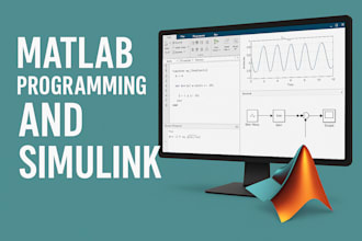 do matlab programming simulink image processing and control system projects