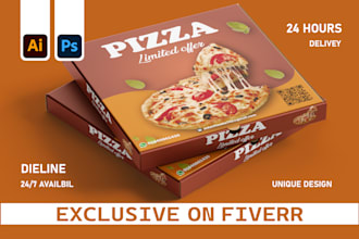 do box design, mailer subscription box design and mockup