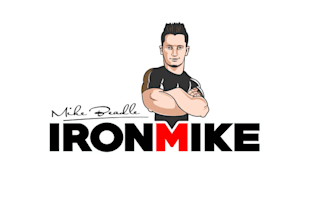 create cartoon mascot personal training business logo