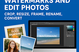 add bulk watermarks and edit photos with crop, resize, frame, rename, convert