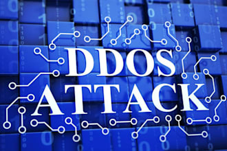 do cyber security and protect your website from ddos or any attacks, web secure