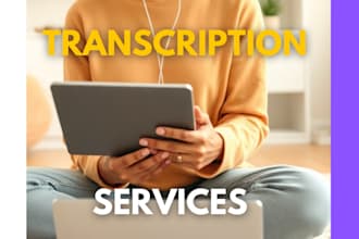 do video and audio transcription