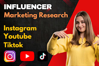 find influencers on instagram, tiktok and youtube for your brand