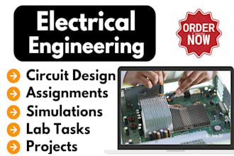 help in electrical engineering assigned projects problems and task