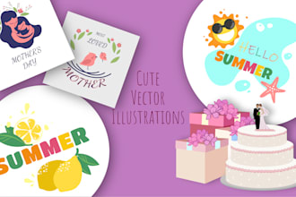 make vector custom illustration for the website or app
