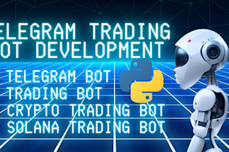build telegram trading bot solana bot crypto trading bot volume bot telegram bot