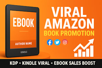 do advertising amazon book promotion, kindle book viral and ebook marketing