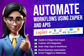 automate workflows using zapier and apis