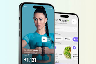 develop ai hydration tracker app, water intake reminder app, wellness coach app