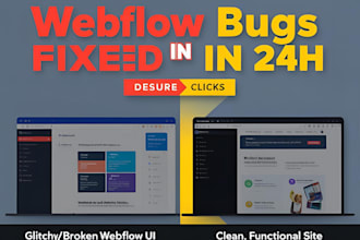 fix webflow bugs fast with expert webflow debugging solutions in 24h