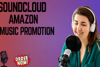 do spotify amazon  soundcloud music promotion for real listeners