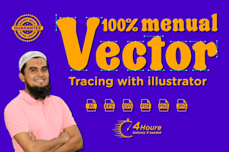 convert image to vector tracing, logo redesign