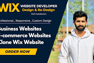 do wix website design, redesign wix website, wix online ecommerce store